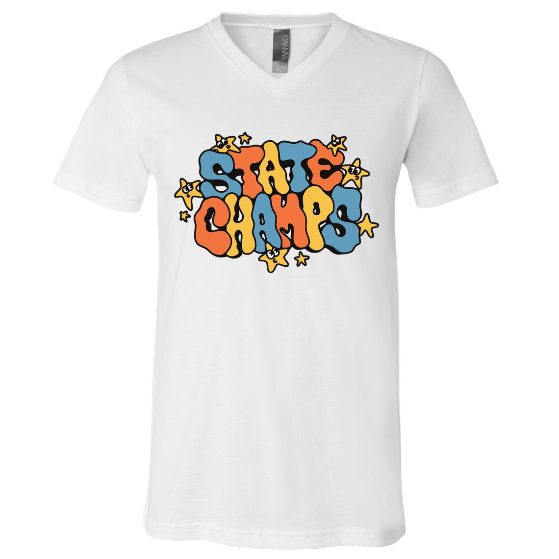 State Champs Bubble V-Neck T-Shirt