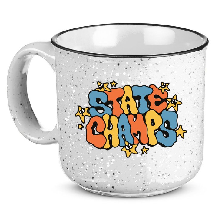 State Champs Bubble 15oz Campfire Ceramic Mug