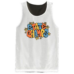 State Champs Bubble Mesh Reversible Basketball Jersey Tank