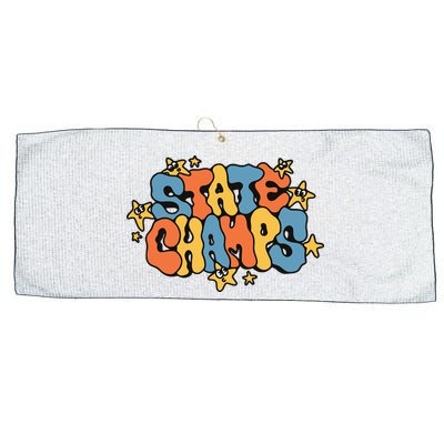 State Champs Bubble Large Microfiber Waffle Golf Towel