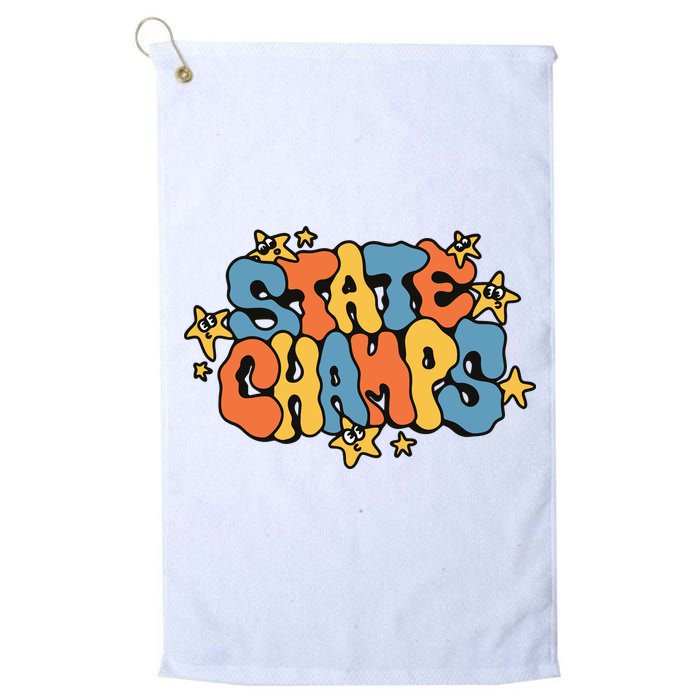 State Champs Bubble Golf Towel