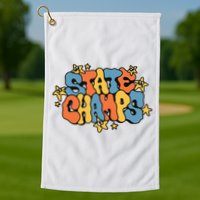 State Champs Bubble Golf Towel
