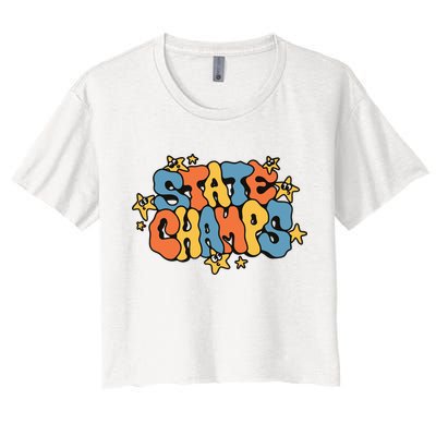 State Champs Bubble Crop Top