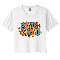 State Champs Bubble Women's Crop Top Tee