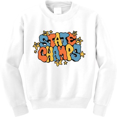 State Champs Bubble Kids Sweatshirt