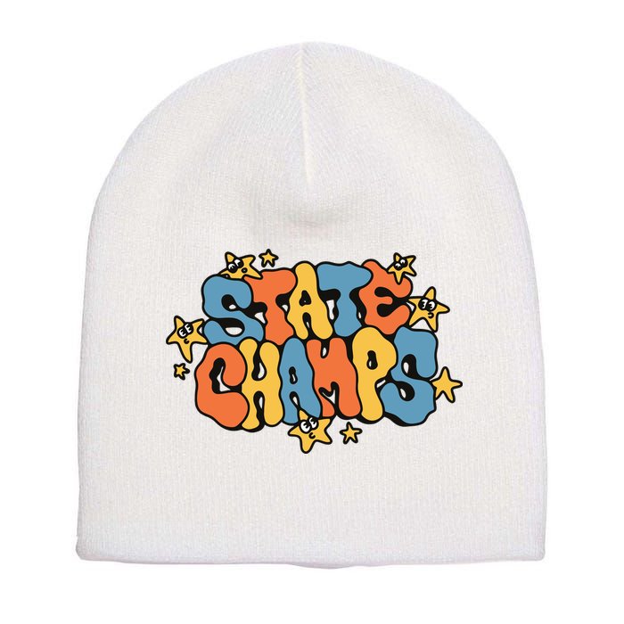 State Champs Bubble Short Acrylic Beanie
