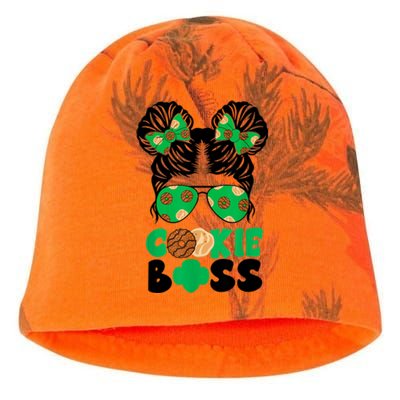 Scout Cookie Boss Kidlife Messy Bun Sunglasses Kati - Camo Knit Beanie