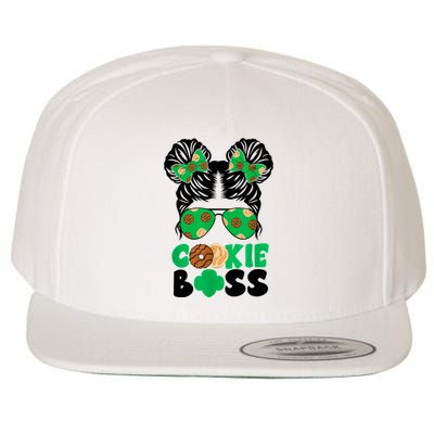 Scout Cookie Boss Kidlife Messy Bun Sunglasses Wool Snapback Cap