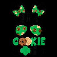 Scout Cookie Boss Kidlife Messy Bun Sunglasses 7-Panel Snapback Hat