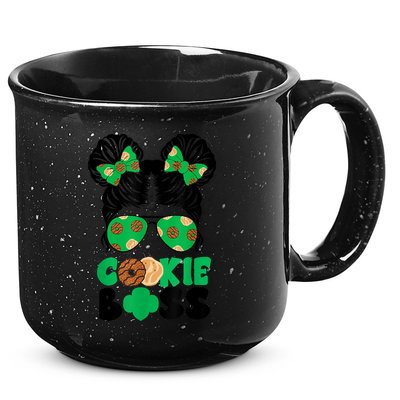 Scout Cookie Boss Kidlife Messy Bun Sunglasses 15oz Campfire Ceramic Mug