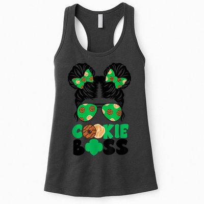 Scout Cookie Boss Kidlife Messy Bun Sunglasses Womens Tank Top