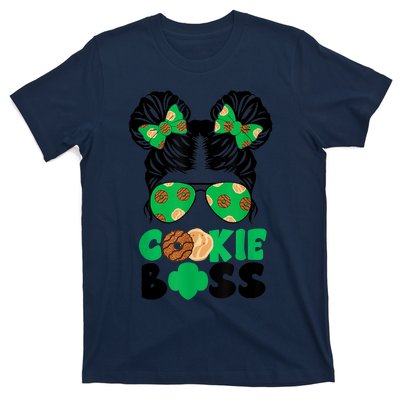 Scout Cookie Boss Kidlife Messy Bun Sunglasses T-Shirt