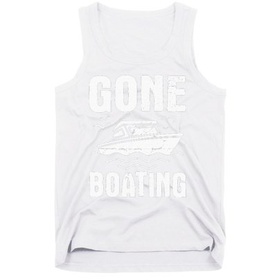 Sailboat Captain Boat Sailing For A Sailor Tank Top