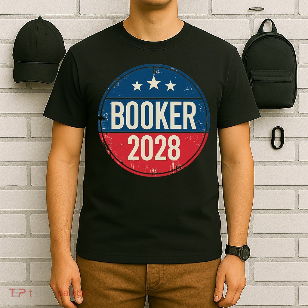 Senator Cory Booker For President 2028 T-Shirt