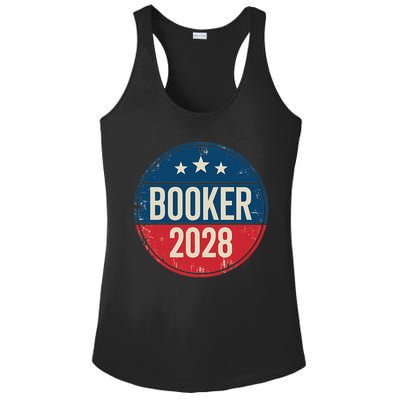 Senator Cory Booker For President 2028 Ladies PosiCharge Competitor Racerback Tank