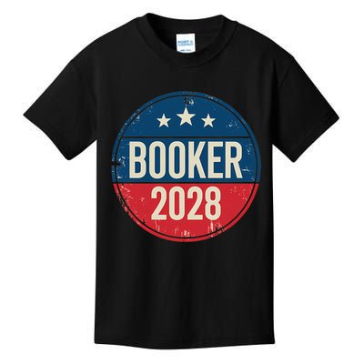 Senator Cory Booker For President 2028 Kids T-Shirt