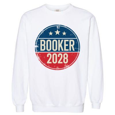 Senator Cory Booker For President 2028 Garment-Dyed Sweatshirt