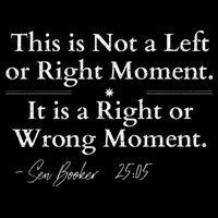Senator Cory Booker This Is Not A Left Or Right Moment Flat Bill Trucker Hat