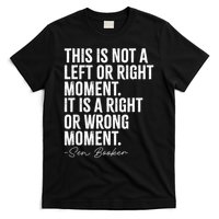 Senator Cory Booker This Is Not A Left Or Right Moment T-Shirt