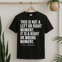 Senator Cory Booker This Is Not A Left Or Right Moment T-Shirt