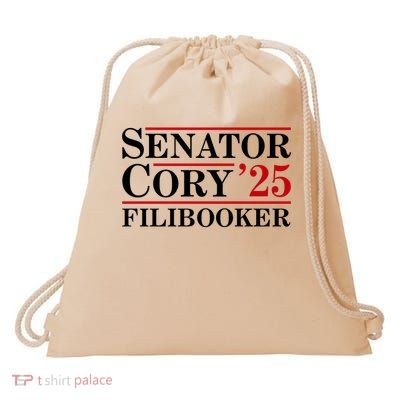Senator Cory Booker Filibuster Cory Filibooker Drawstring Bag