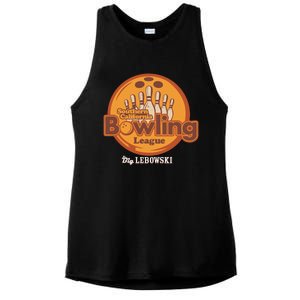 Southern California Bowling League Big Lebowski Ladies PosiCharge Tri-Blend Wicking Tank