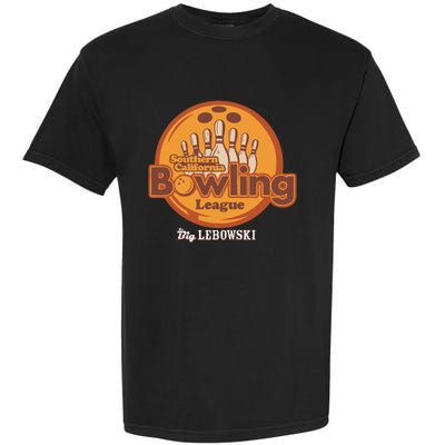 Southern California Bowling League Big Lebowski Garment-Dyed Heavyweight T-Shirt