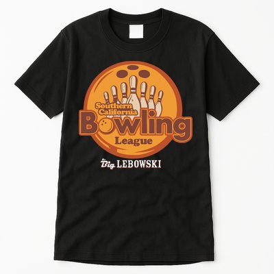 Southern California Bowling League Big Lebowski Tall T-Shirt