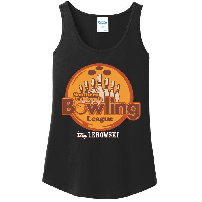 Southern California Bowling League Big Lebowski Ladies Essential Tank