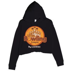 Southern California Bowling League Big Lebowski Crop Fleece Hoodie