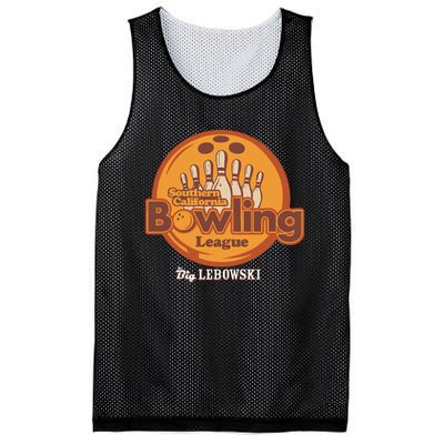 Southern California Bowling League Big Lebowski Mesh Reversible Basketball Jersey Tank