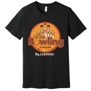 Southern California Bowling League Big Lebowski Premium T-Shirt