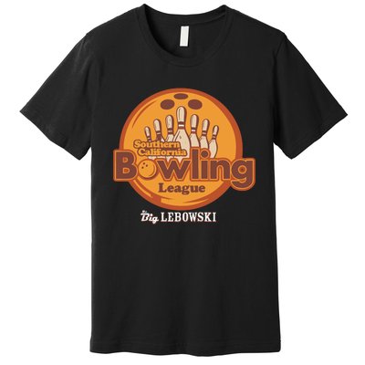 Southern California Bowling League Big Lebowski Premium T-Shirt