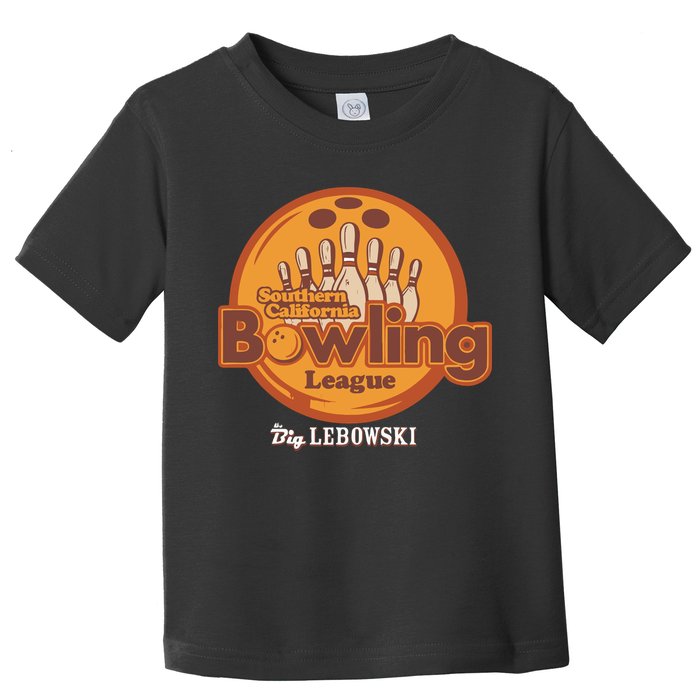 Southern California Bowling League Big Lebowski Toddler T-Shirt