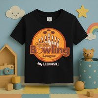 Southern California Bowling League Big Lebowski Toddler T-Shirt