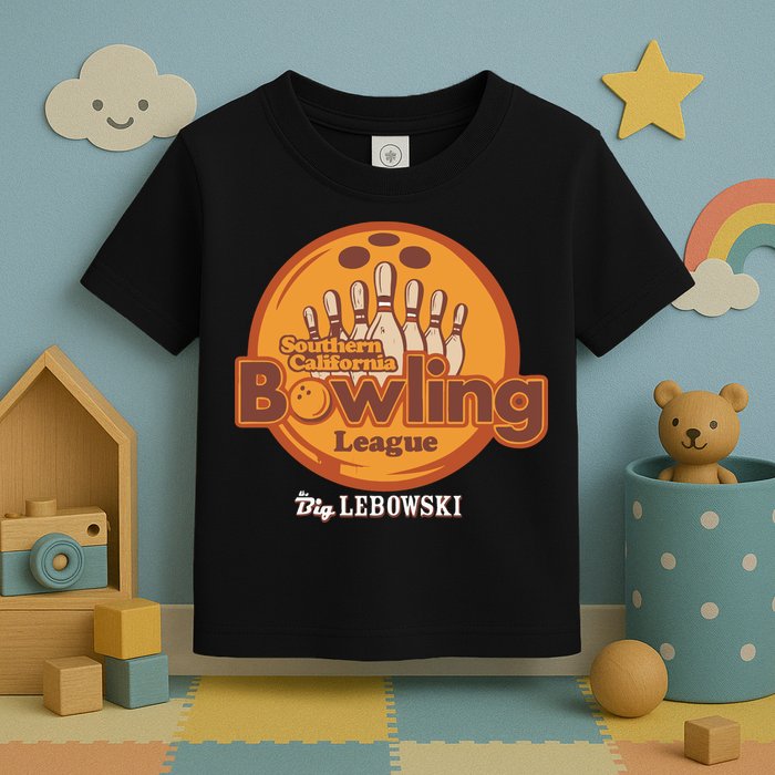 Southern California Bowling League Big Lebowski Toddler T-Shirt