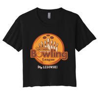 Southern California Bowling League Big Lebowski Women's Crop Top Tee