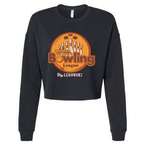 Southern California Bowling League Big Lebowski Cropped Pullover Crew