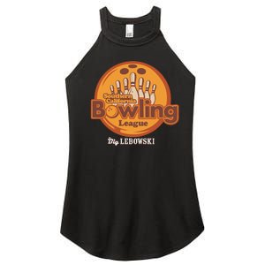 Southern California Bowling League Big Lebowski Women's Perfect Tri Rocker Tank