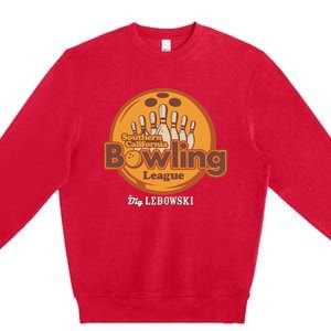 Southern California Bowling League Big Lebowski Premium Crewneck Sweatshirt