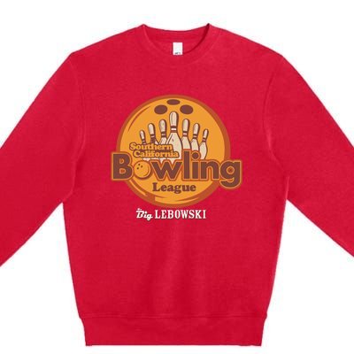 Southern California Bowling League Big Lebowski Premium Crewneck Sweatshirt