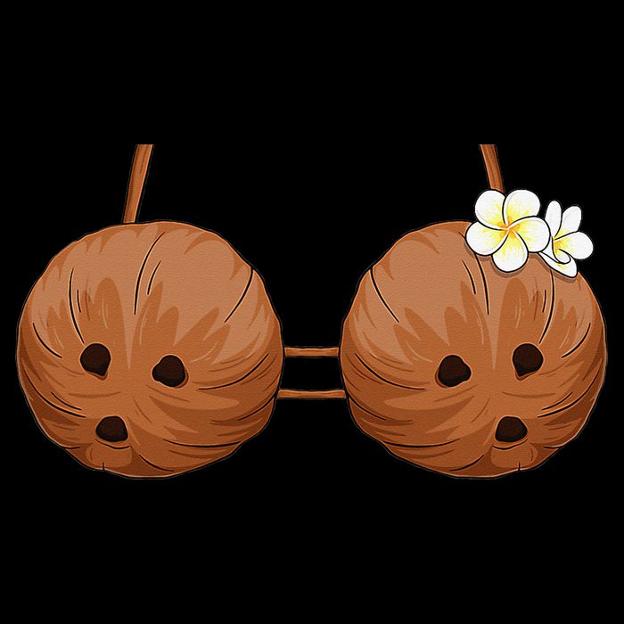 Summer Coconut Bra Halloween Costume Hawaii Aloha Beach City Backpack