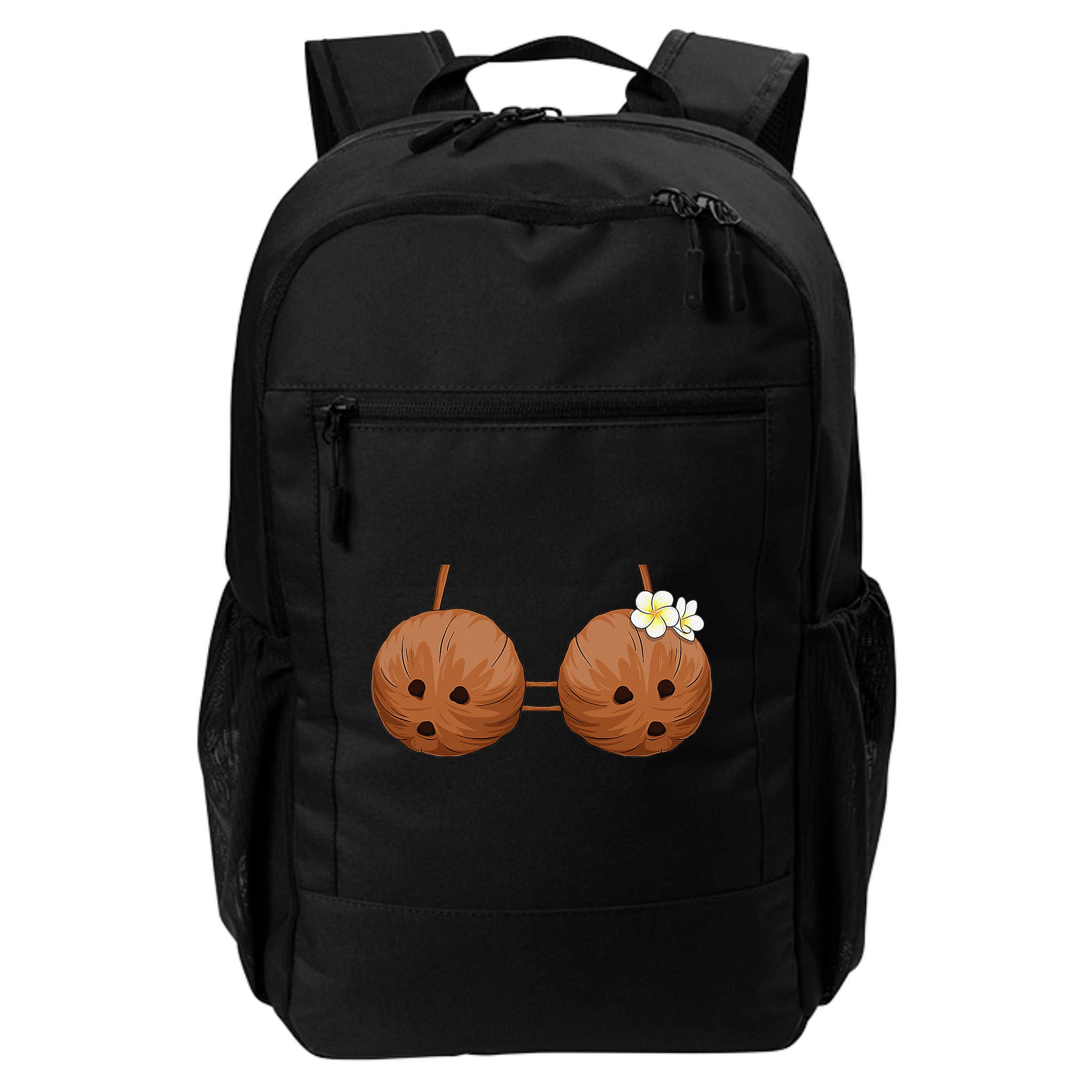 Summer Coconut Bra Halloween Costume Hawaii Aloha Beach Backpack
