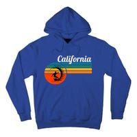 Surf California Beach Vintage Retro Surf Tall Hoodie