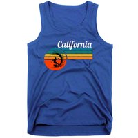 Surf California Beach Vintage Retro Surf Tank Top