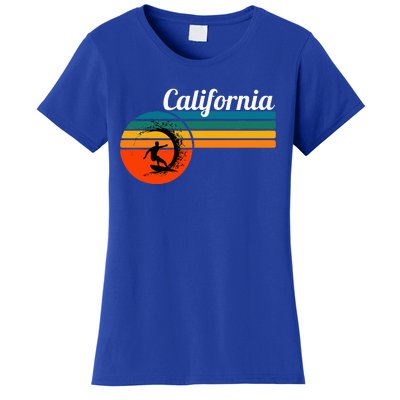 Surf California Beach Vintage Retro Surf Women's T-Shirt