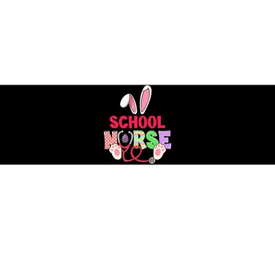 Stethoscope Cute Bunny School Nurse Easter Teacher Bumper Sticker