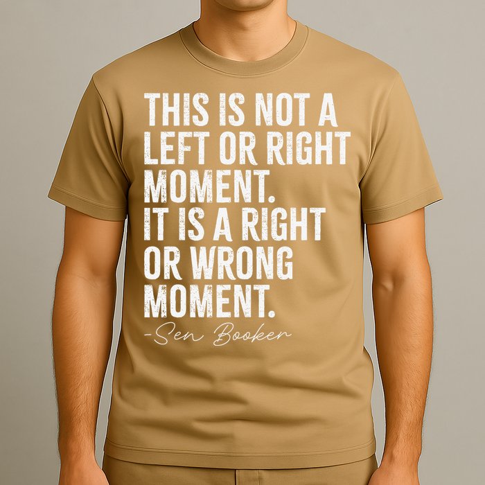 Senator Cory Booker This Is Not A Left Or Right Moment T-Shirt