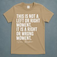 Senator Cory Booker This Is Not A Left Or Right Moment T-Shirt
