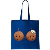 Summer Coconut Bra Halloween Costume Hawaii Aloha Beach Tote Bag